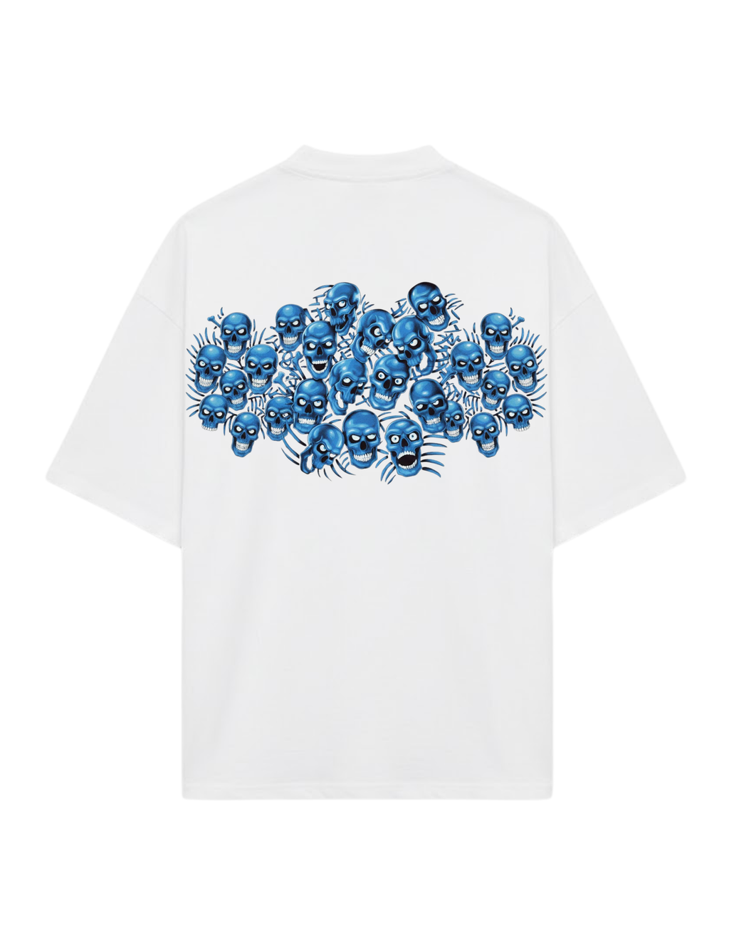 LIQUID SKULL T-SHIRT WHITE