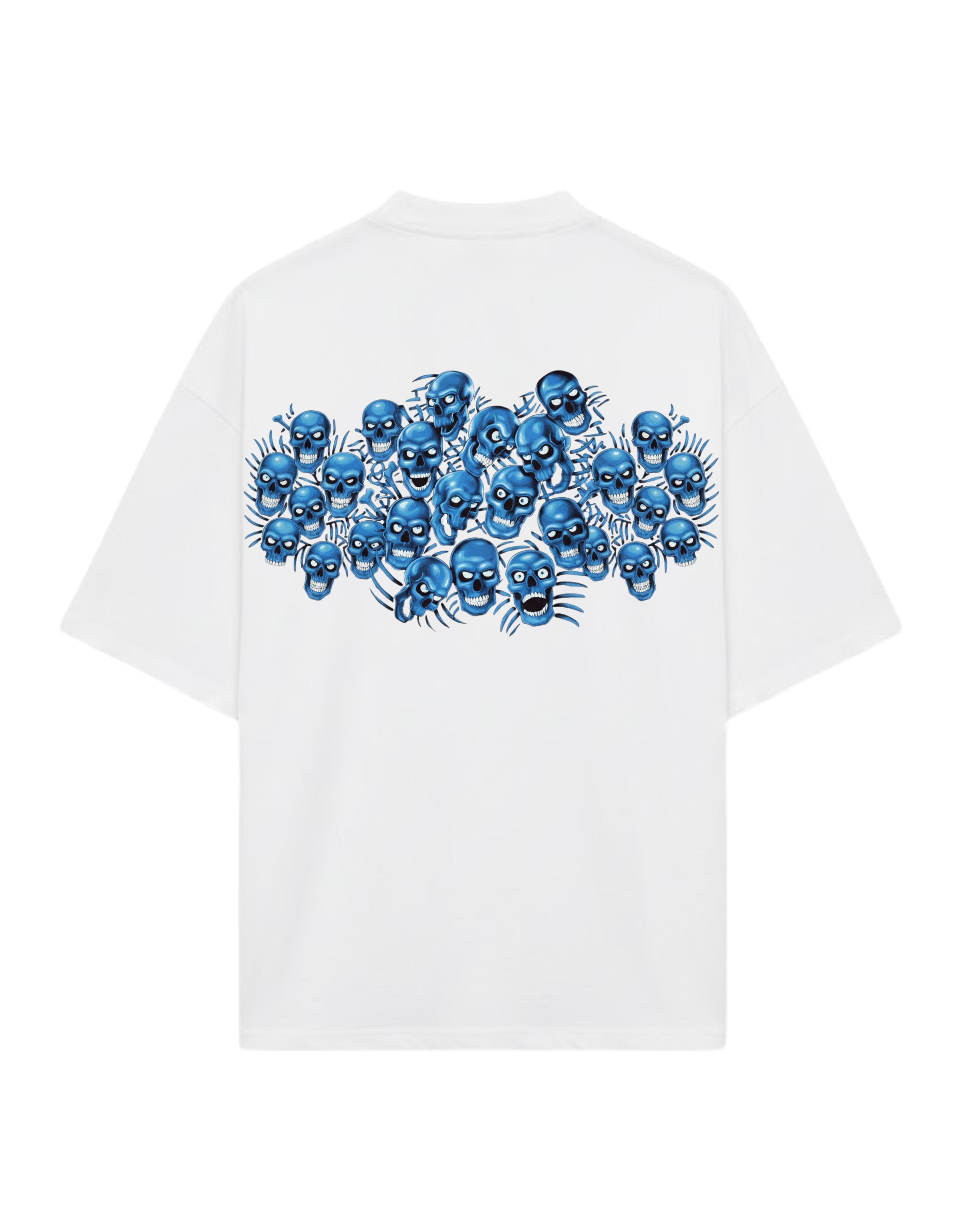 LIQUID SKULL T-SHIRT WHITE