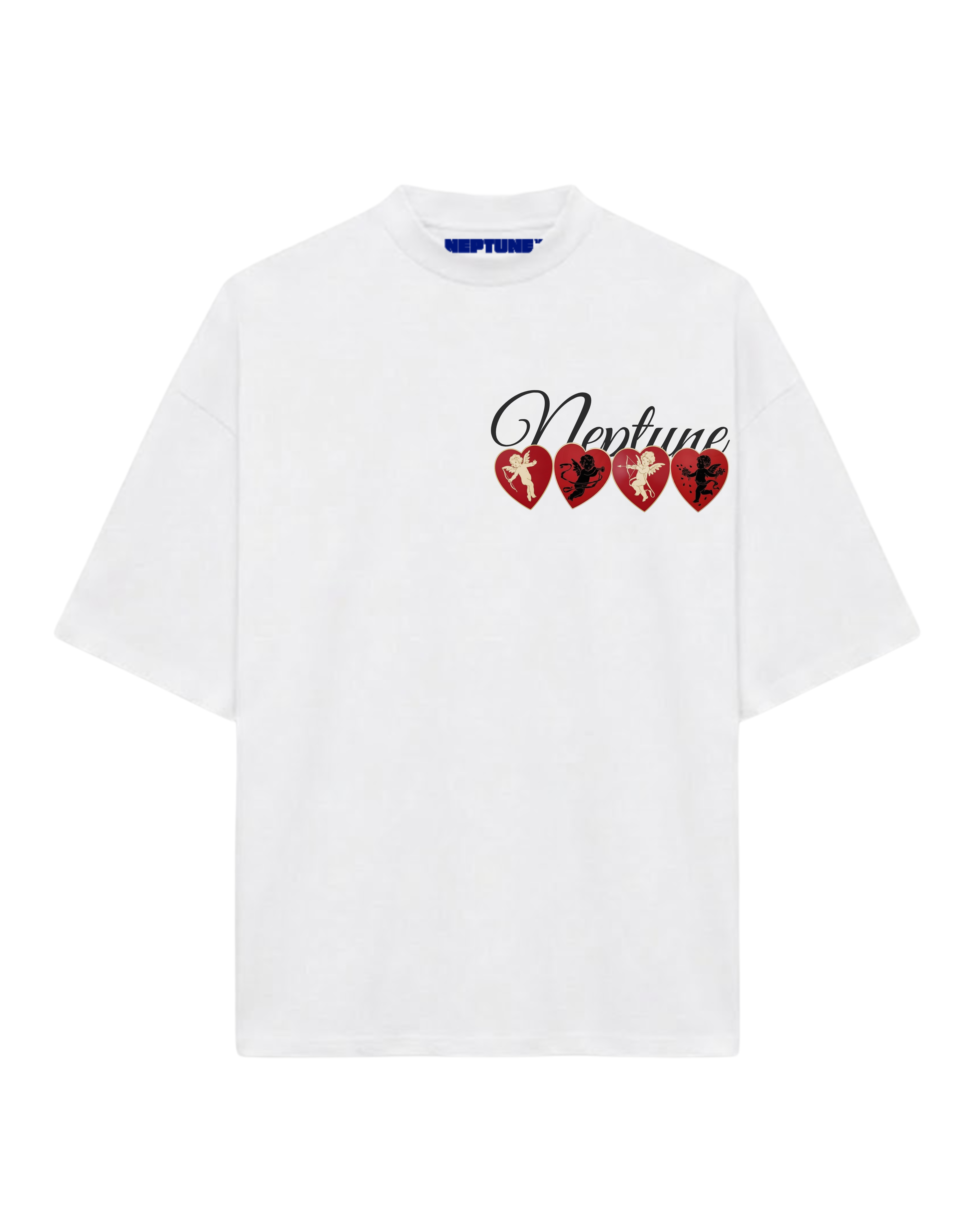 HEARTS T-SHIRT WHITE