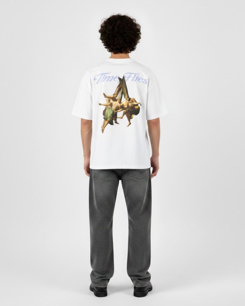TIME FLIES T-SHIRT WHITE