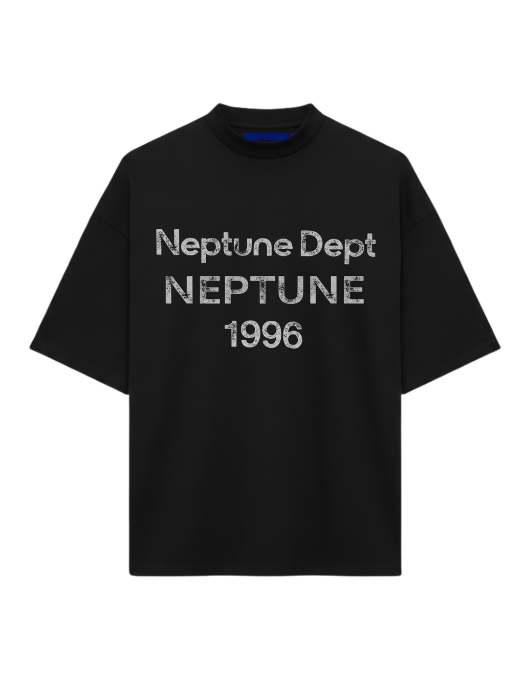 NEPTUNE DEPT T-SHIRT BLACK