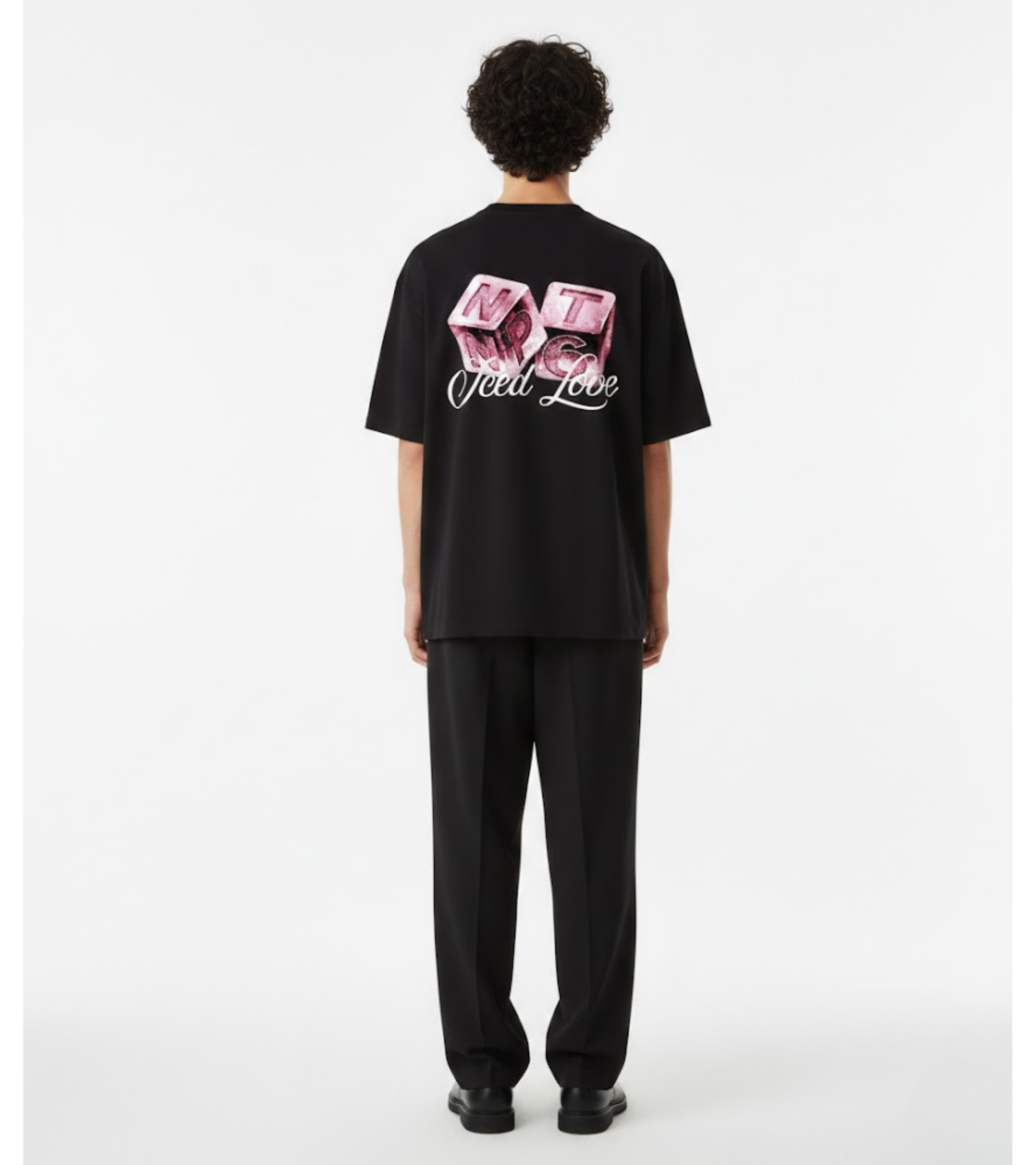 ICED LOVE T-SHIRT BLACK