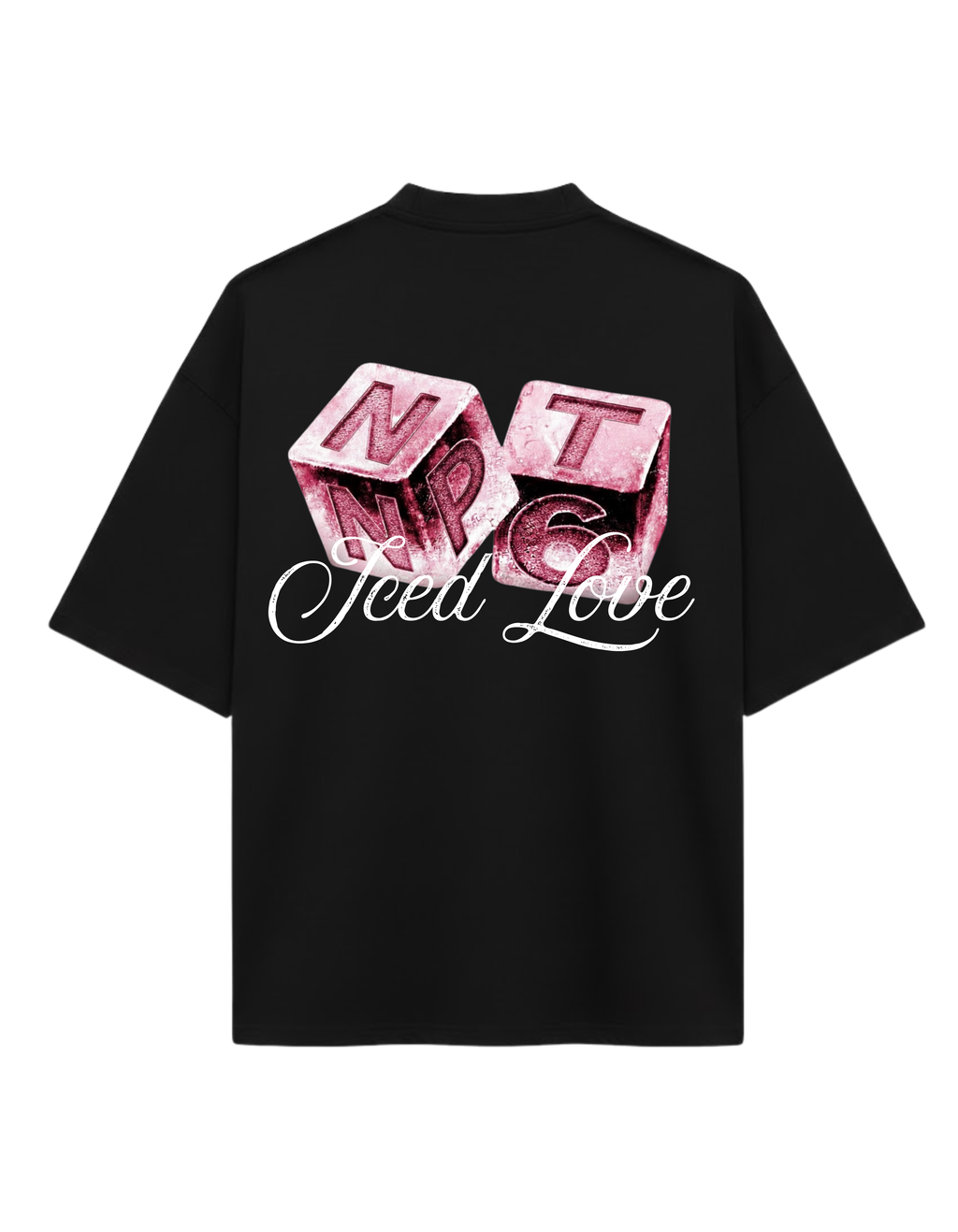 ICED LOVE T-SHIRT BLACK
