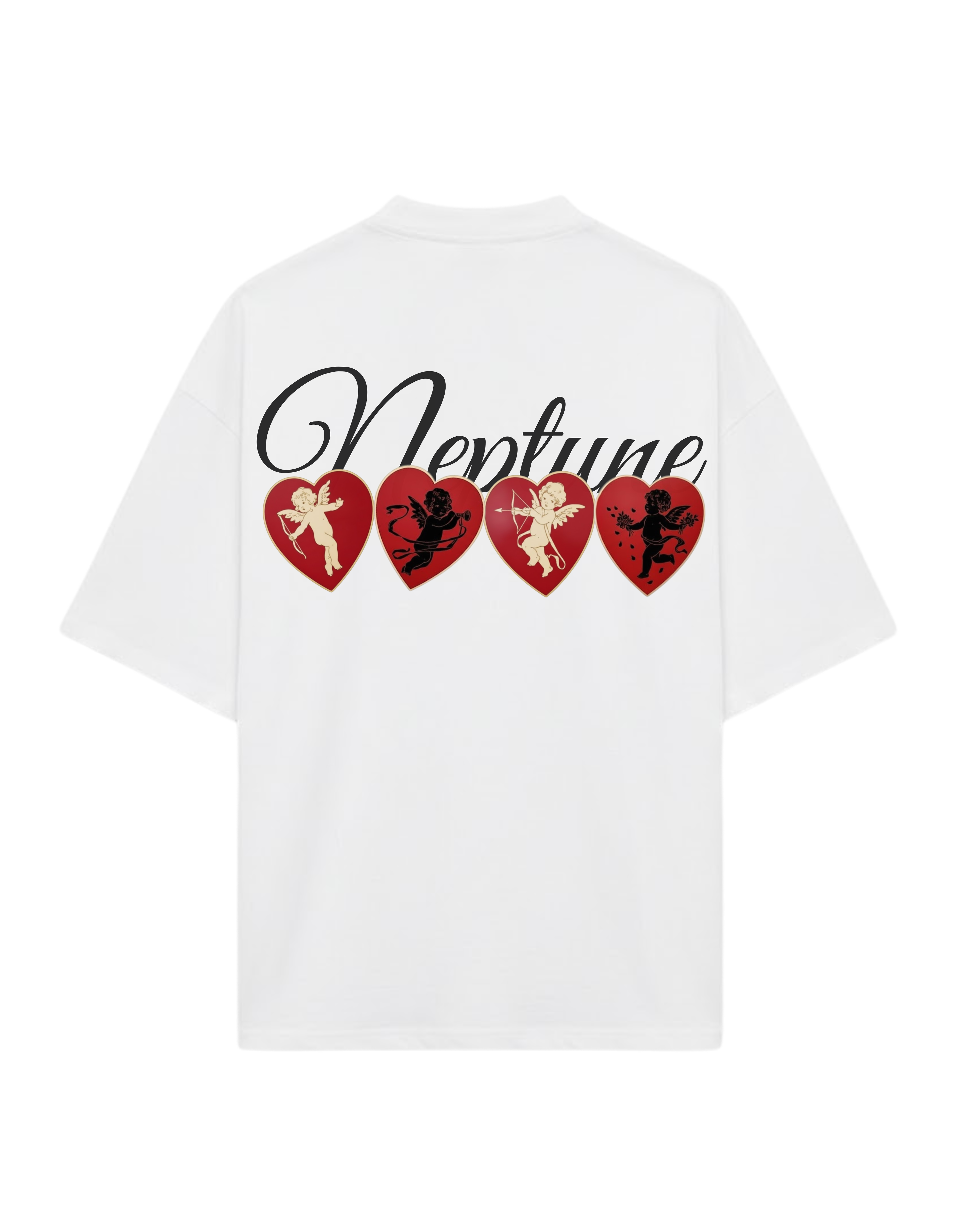 HEARTS T-SHIRT WHITE