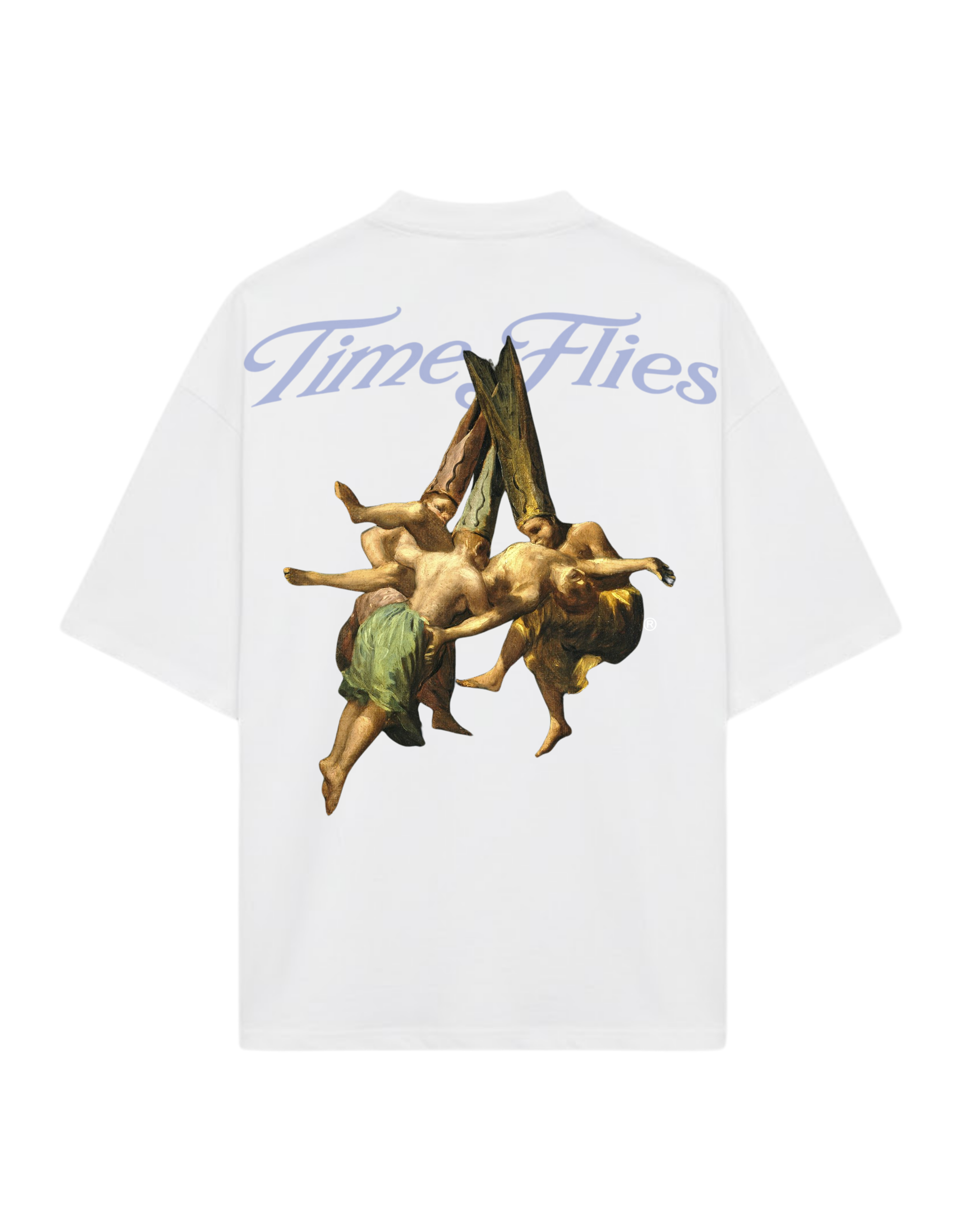 TIME FLIES T-SHIRT WHITE