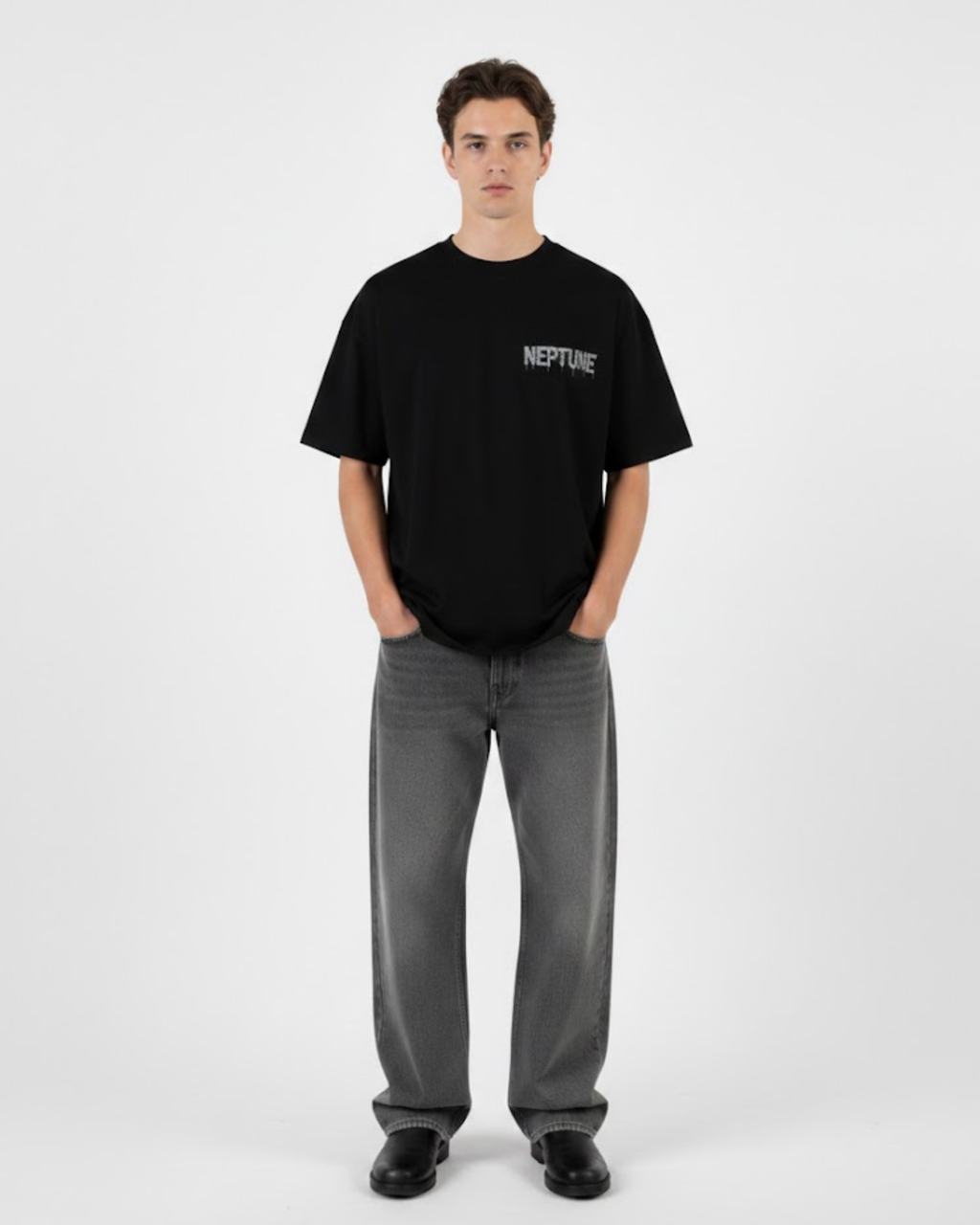 SPIDERWEB T-SHIRT BLACK