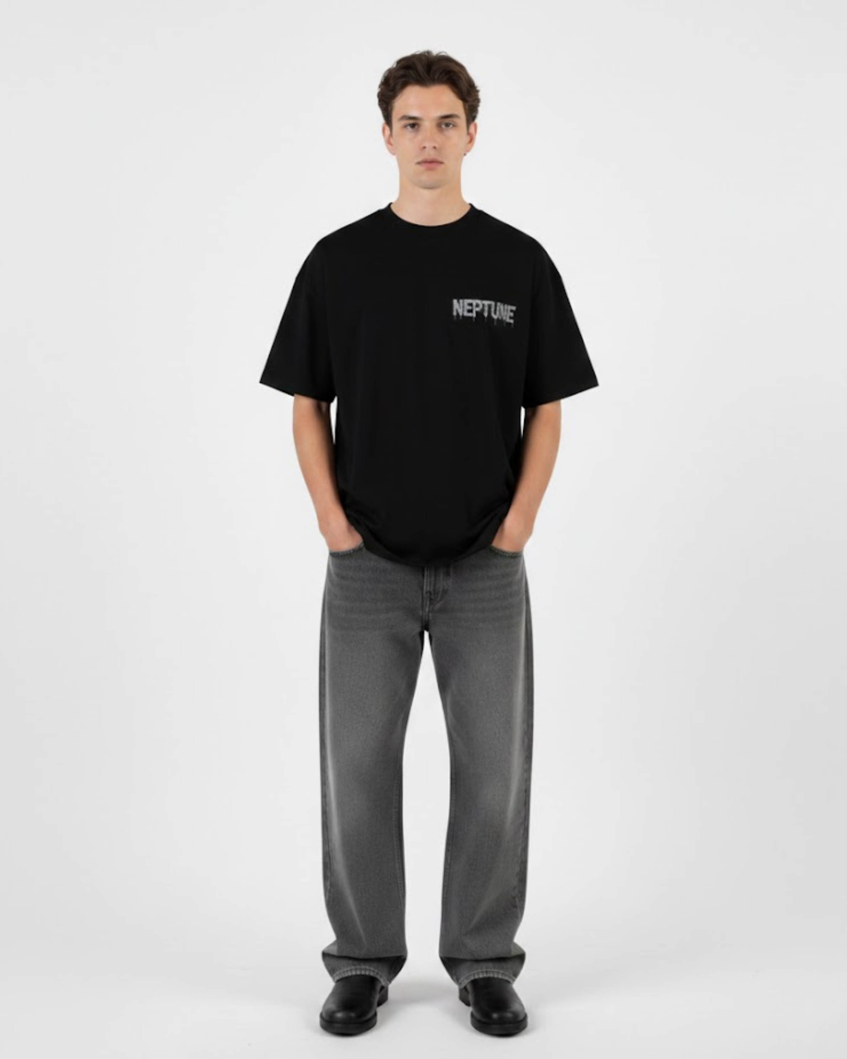 SPIDERWEB T-SHIRT BLACK